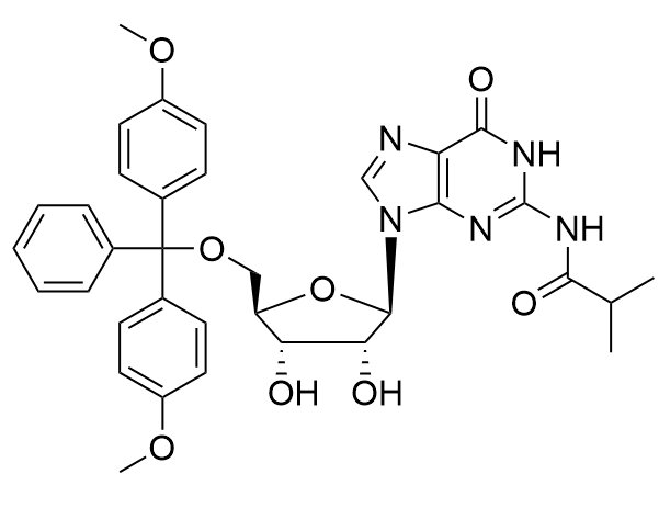 5'-O-(4,4'-二甲氧基三苯甲基)-N2-異丁?；?2'-鳥苷